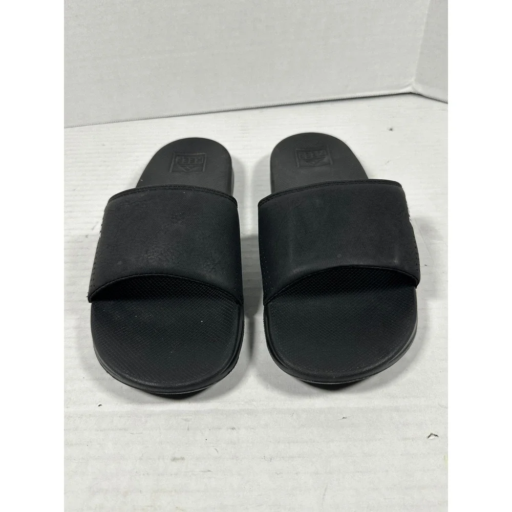 Reef One Slide Mens Black Waterproof Athletic Sandals B-22‎ PGC Size 7